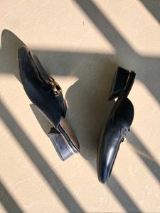 Korean Mule Leather Heel