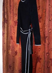 Woollen Wrap party Dress