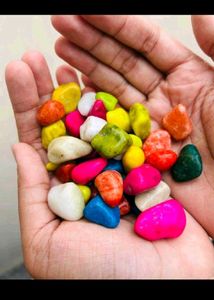 Colourful Stones For Decoration (Pebbles) Art Work