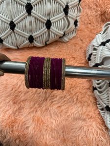 Magenta Mettale Bengale Tow Hand Set
