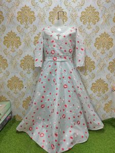 Girls&#39; Floral Maxi Dress