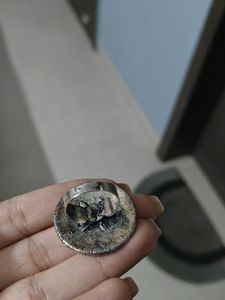 Oxidised Artificial Silver Ring