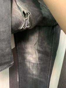 GXG Orignal Jens Ripped Gray Denim Jeans