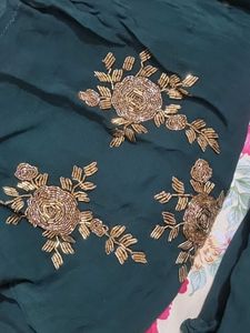 Elegant Green Embroidered Salwar Suit