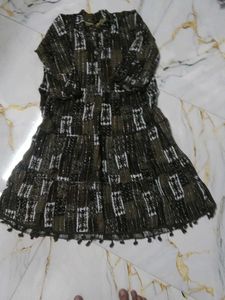 Tiered Midi Dress