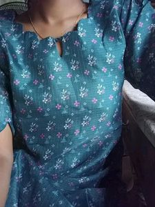 Floral Print Kurta