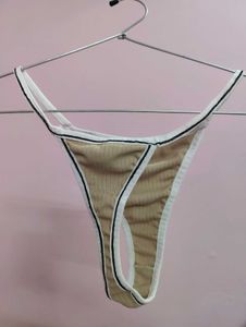 Beige Thong panties (Used)