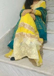 Embroidered Anarkali Dress/Gown