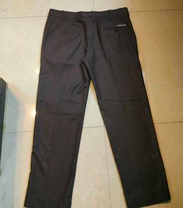 Brown Formal  Pants