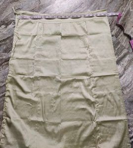Saare With Blouse And Satin Petticoat
