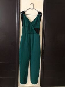 Elegant Green Jumpsuit Bust 32