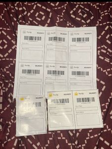 shipping label