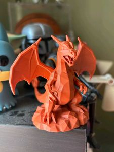 Low Poly 3d Printed Dianausour