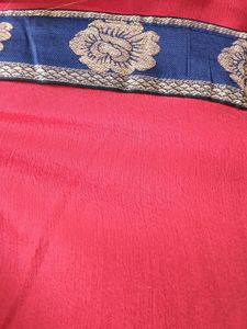 New Red Saree
