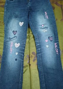 Cute Embellished Jeans 1