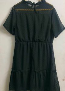 Black Mini Frock