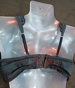 Lace silk🖤40D Detail Bra