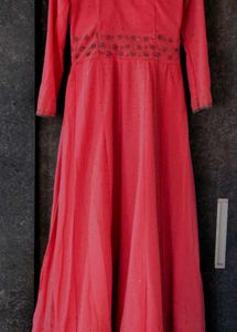 Elegant Rose Ethnic Gown