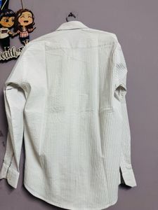 Striped Button-Down Shirt