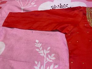 Red &amp; Gold Dupatta