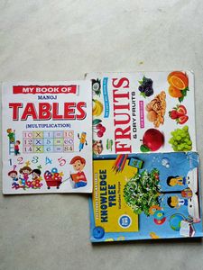 Knowledge Tree Books Class 2 & Table, Fruits Book