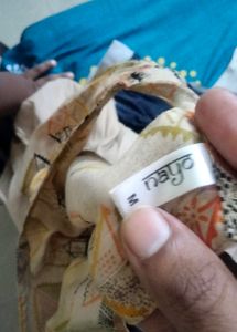 Top In Umbrella Pattern Full Flare