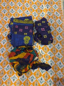 Cotton Suit Set With Dupatta