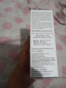 Ethinext BY Fytocera Cream (50 ml)