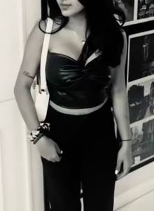 Black Trendy Corset Top