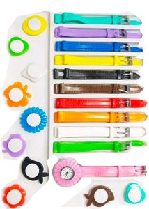 Colorful Watch Bands & Charms
