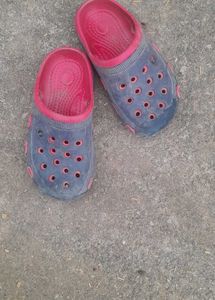 Blue &amp; Pink Clogs