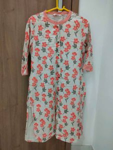 Floral Kurti 🧡🌺