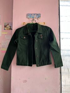 Army Colour Women Jacket