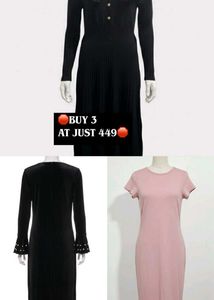 Elegant Black Midi Dress