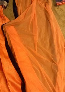 Crop Top And Skirt With Dupatta