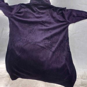 Velvet Top and Pants Set