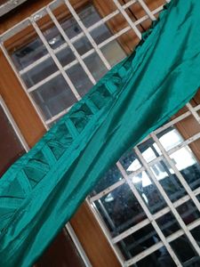 Green Kurta with Unique Sleeve