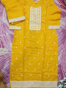 Elegant Yellow Kurta