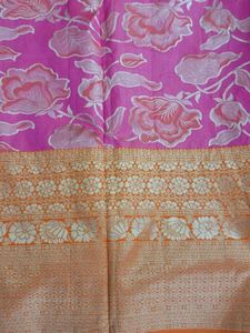 Elegant Floral Saree