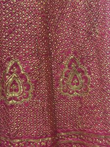 Ethenic Pink With Golden Sequence Lehenga