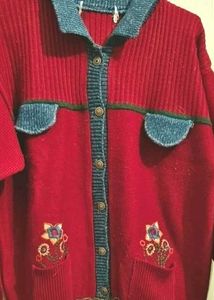 Vintage Floral Cardigan