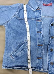 Blue Denim Jacket For Girls💙