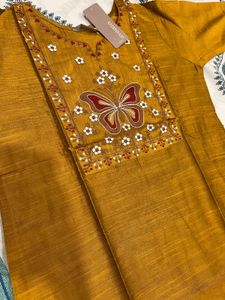Elegant Embroidered Kurta