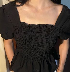 Black Crop Top