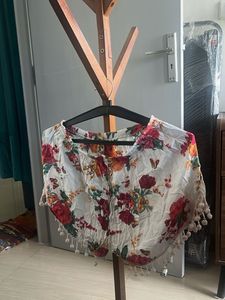 Floral Pom-Pom Shorts