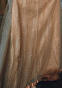 peach lehenga