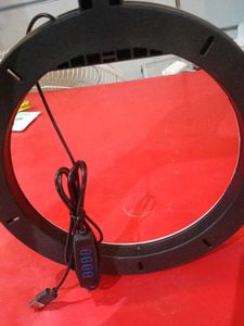 LED Ring Light with Microphone