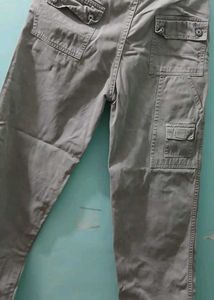 H&amp;M Siver Cargo Pants