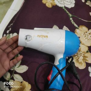 NOVA 1000W Foldable Hair Dryer