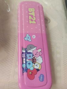 Cute Pink Pencil Case